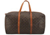 Authentic Louis Vuitton Monogram Sac Souple55 Hand Boston Bag M41622 LV 7937I