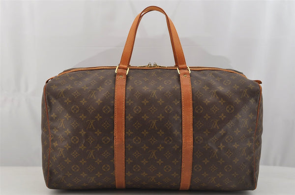 Authentic Louis Vuitton Monogram Sac Souple55 Hand Boston Bag M41622 LV 7937I