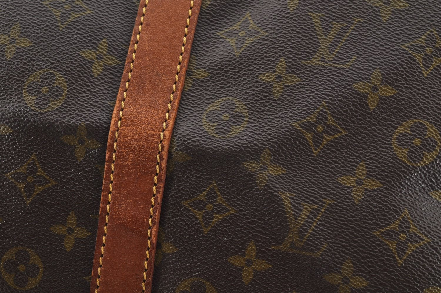 Authentic Louis Vuitton Monogram Sac Souple55 Hand Boston Bag M41622 LV 7937I