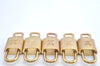 Authentic Louis Vuitton Padlock & Keys 10Set LV 7937J