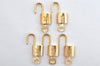 Authentic Louis Vuitton Padlock & Keys 10Set LV 7937J