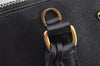 Authentic PRADA Vintage Saffiano Leather 2Way Shoulder Hand Bag Black 7939I