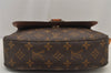 Authentic Louis Vuitton Monogram Saint Cloud GM M51242 Shoulder Cross Bag 7939J