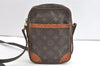 Authentic Louis Vuitton Monogram Danube Shoulder Cross Body Bag M45266 LV 7940J