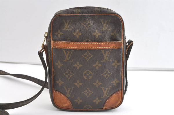 Authentic Louis Vuitton Monogram Danube Shoulder Cross Body Bag M45266 LV 7940J
