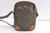 Authentic Louis Vuitton Monogram Danube Shoulder Cross Body Bag M45266 LV 7940J