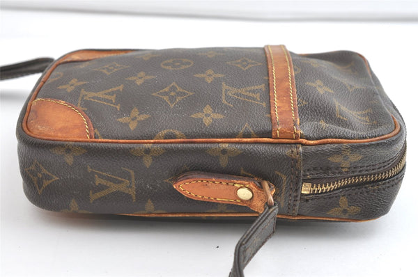Authentic Louis Vuitton Monogram Danube Shoulder Cross Body Bag M45266 LV 7940J