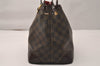Authentic Louis Vuitton Damier Hampstead PM Shoulder Tote Bag N51205 LV 7941J