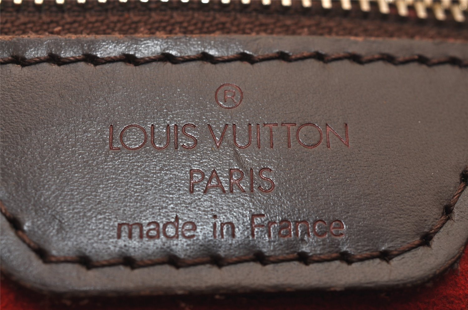 Authentic Louis Vuitton Damier Hampstead PM Shoulder Tote Bag N51205 LV 7941J