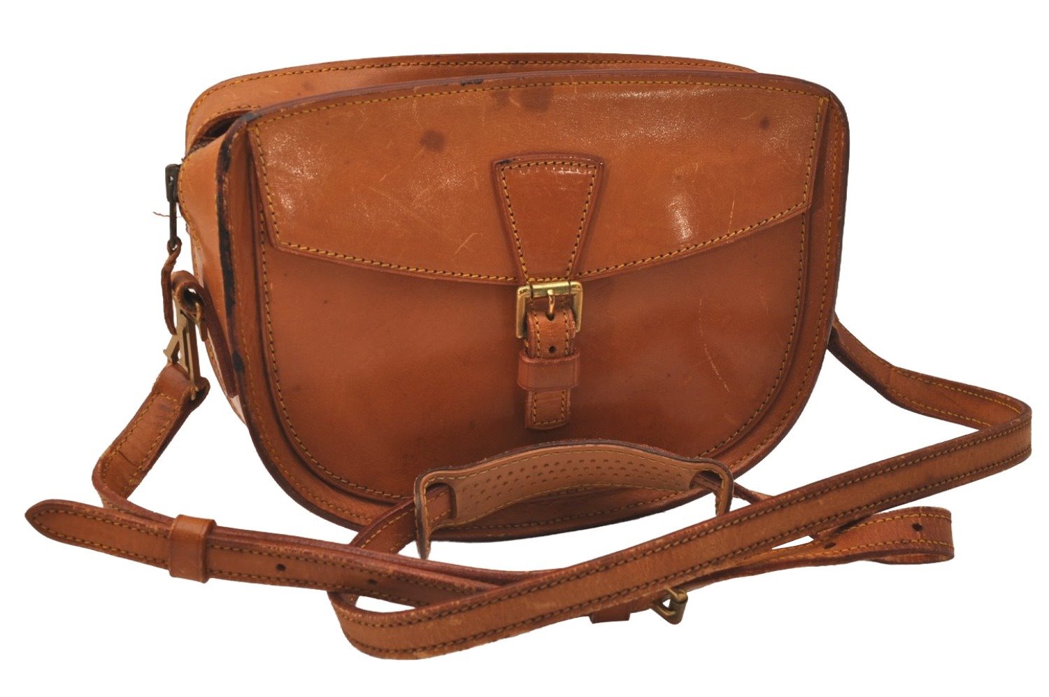 Auth Louis Vuitton Nomade Jeune Fille PM Shoulder Cross Bag Old Model Junk 7943J