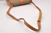 Authentic GUCCI Micro GG PVC Leather Shoulder Cross Bag Purse Brown 7945I