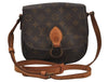 Authentic Louis Vuitton Monogram Saint Cloud MM M51243 Shoulder Cross Bag 7946J