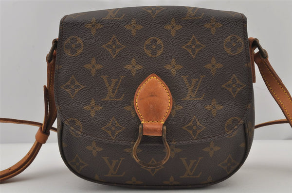 Authentic Louis Vuitton Monogram Saint Cloud MM M51243 Shoulder Cross Bag 7946J