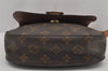 Authentic Louis Vuitton Monogram Saint Cloud MM M51243 Shoulder Cross Bag 7946J