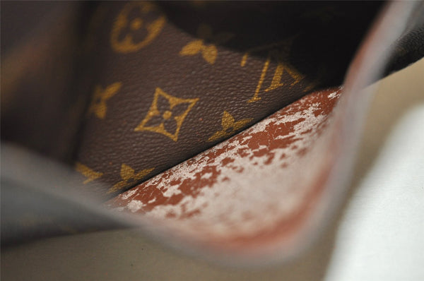 Authentic Louis Vuitton Monogram Saint Cloud MM M51243 Shoulder Cross Bag 7946J