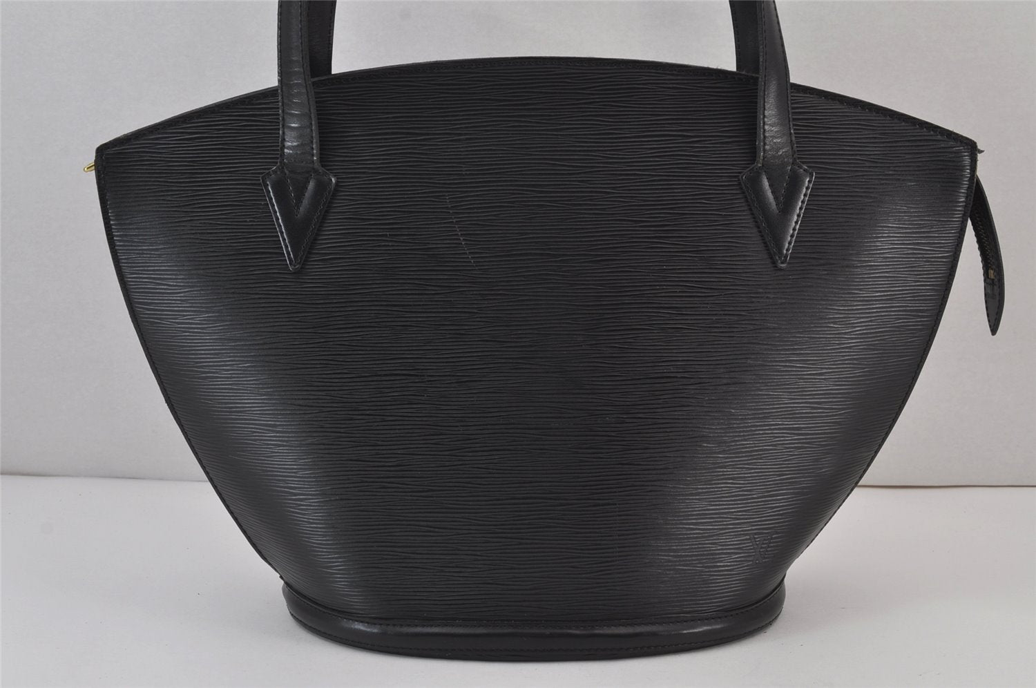 Auth Louis Vuitton Epi Saint Jacques Shopping Shoulder Bag Black M52262 LV 7947J