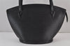 Auth Louis Vuitton Epi Saint Jacques Shopping Shoulder Bag Black M52262 LV 7947J