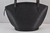 Auth Louis Vuitton Epi Saint Jacques Shopping Shoulder Bag Black M52262 LV 7947J