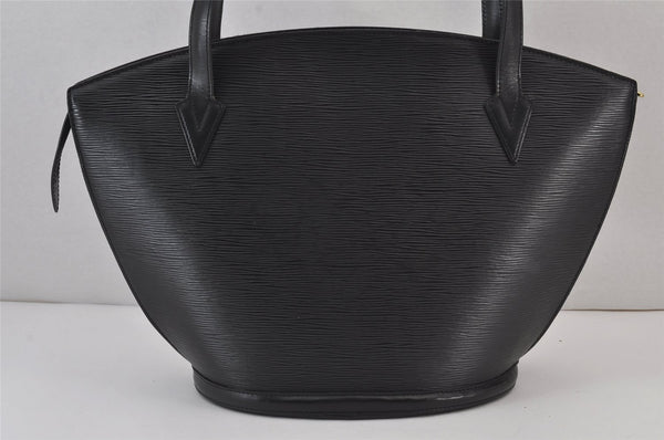 Auth Louis Vuitton Epi Saint Jacques Shopping Shoulder Bag Black M52262 LV 7947J