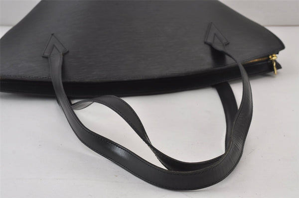 Auth Louis Vuitton Epi Saint Jacques Shopping Shoulder Bag Black M52262 LV 7947J