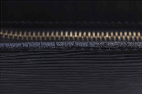 Auth Louis Vuitton Epi Saint Jacques Shopping Shoulder Bag Black M52262 LV 7947J