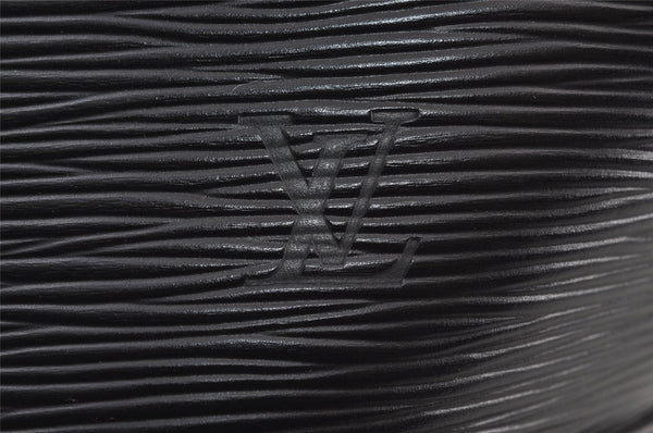 Auth Louis Vuitton Epi Saint Jacques Shopping Shoulder Bag Black M52262 LV 7947J