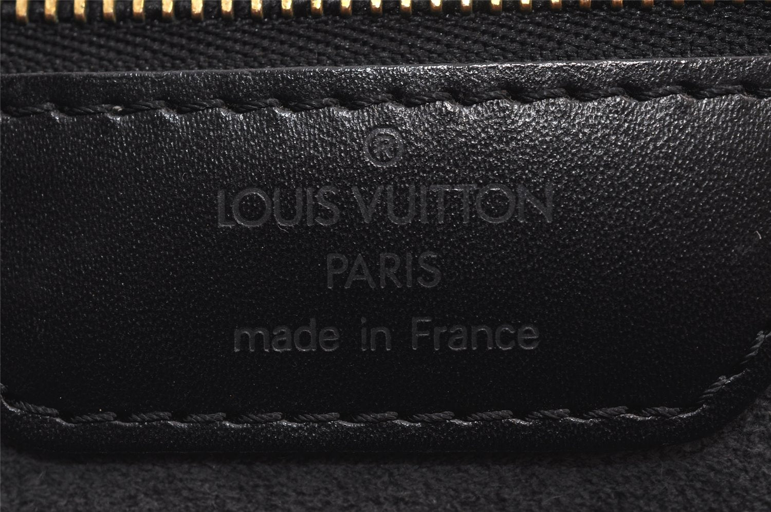 Auth Louis Vuitton Epi Saint Jacques Shopping Shoulder Bag Black M52262 LV 7947J