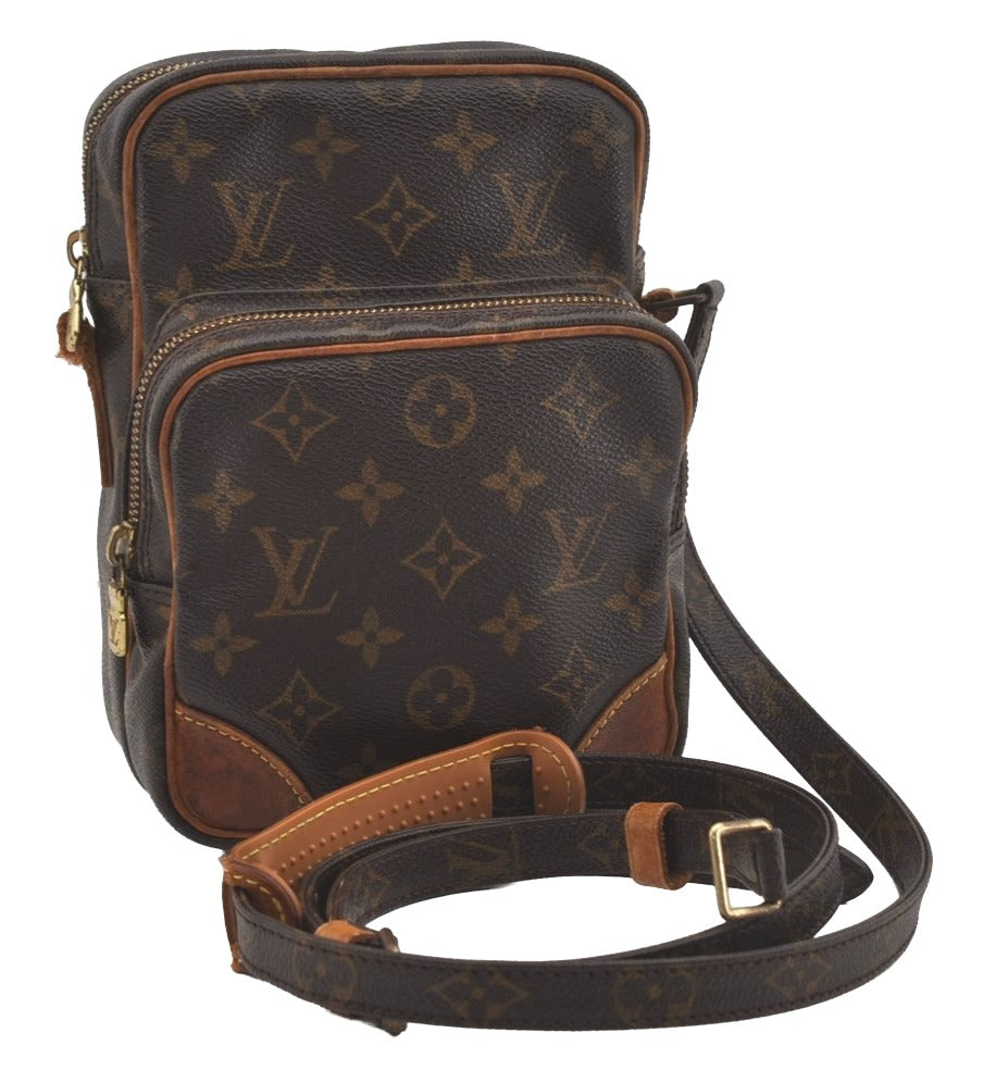Authentic Louis Vuitton Monogram Amazone Shoulder Cross Bag M45236 LV Junk 7949I