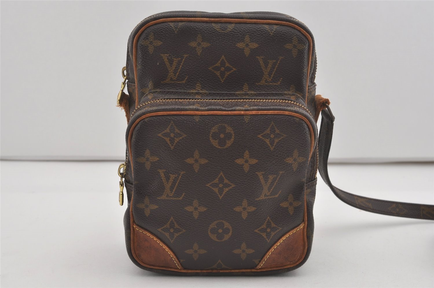 Authentic Louis Vuitton Monogram Amazone Shoulder Cross Bag M45236 LV Junk 7949I