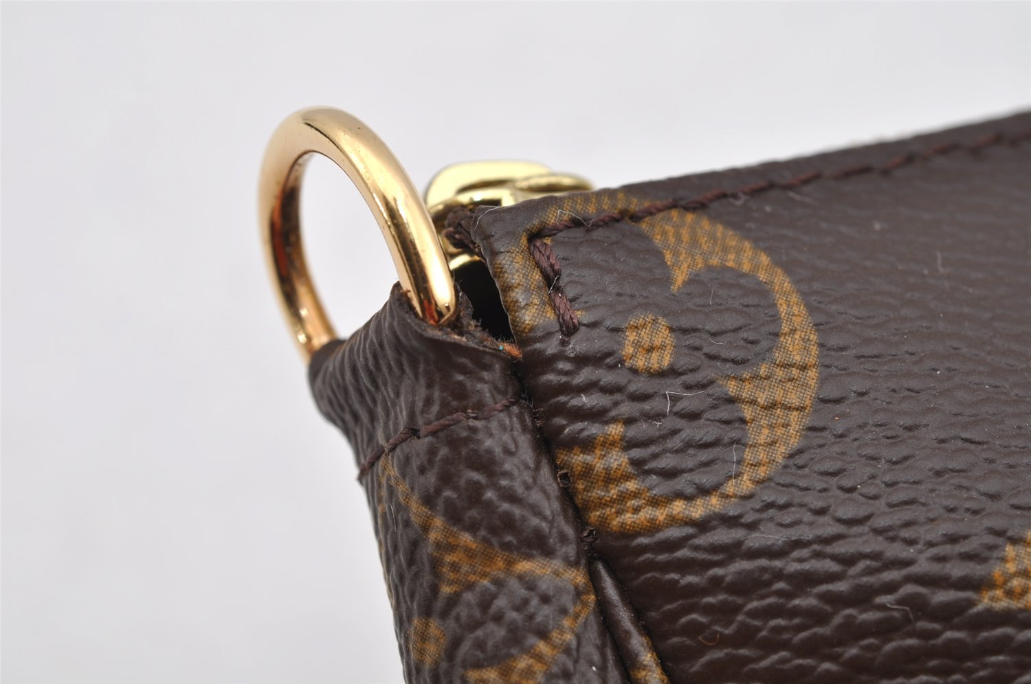 Authentic Louis Vuitton Monogram Pouch For Bucket PM LV 7950I