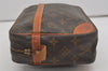 Authentic Louis Vuitton Monogram Compiegne 28 Clutch Hand Bag M51845 LV 7951I