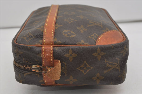 Authentic Louis Vuitton Monogram Compiegne 28 Clutch Hand Bag M51845 LV 7951I