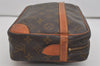 Authentic Louis Vuitton Monogram Compiegne 28 Clutch Hand Bag M51845 LV 7951I