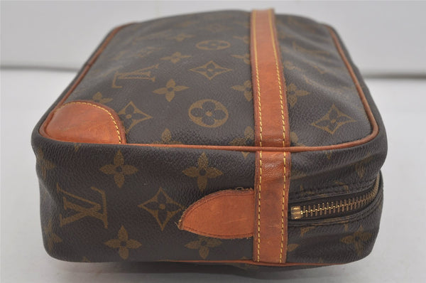 Authentic Louis Vuitton Monogram Compiegne 28 Clutch Hand Bag M51845 LV 7951I