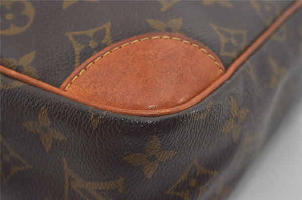 Authentic Louis Vuitton Monogram Compiegne 28 Clutch Hand Bag M51845 LV 7951I