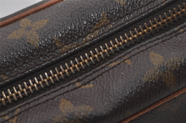 Authentic Louis Vuitton Monogram Compiegne 28 Clutch Hand Bag M51845 LV 7951I