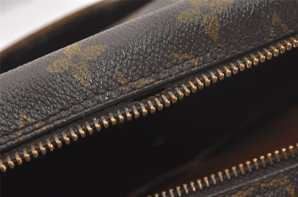 Authentic Louis Vuitton Monogram Compiegne 28 Clutch Hand Bag M51845 LV 7951I