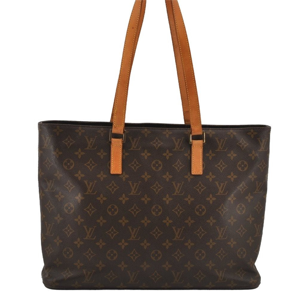 Authentic Louis Vuitton Monogram Luco Shoulder Tote Bag M51155 LV Junk 7951J