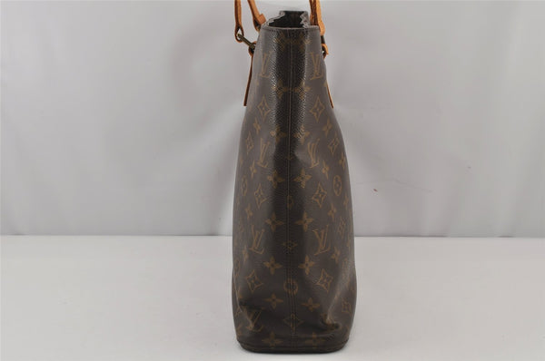 Authentic Louis Vuitton Monogram Luco Shoulder Tote Bag M51155 LV Junk 7951J