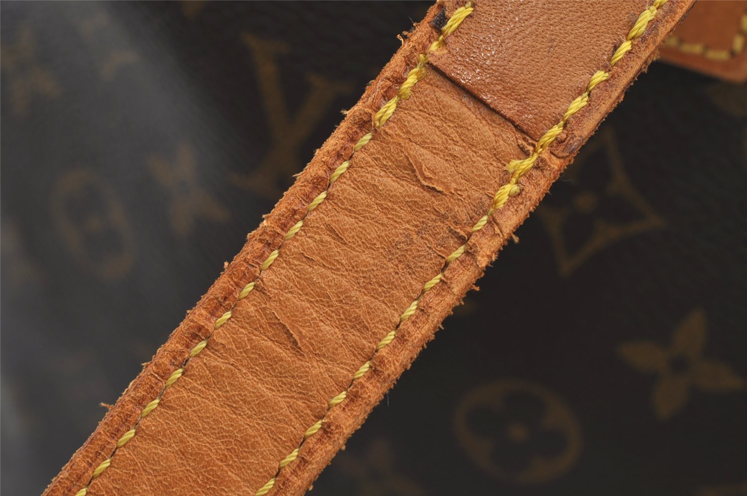 Authentic Louis Vuitton Monogram Luco Shoulder Tote Bag M51155 LV Junk 7951J