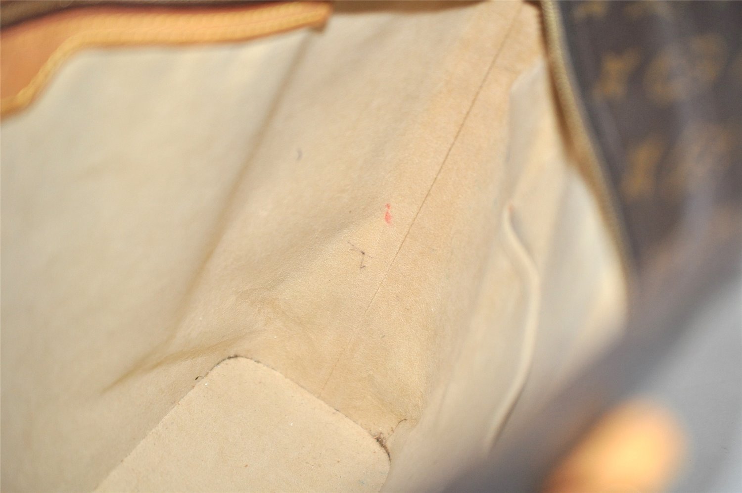 Authentic Louis Vuitton Monogram Luco Shoulder Tote Bag M51155 LV Junk 7951J