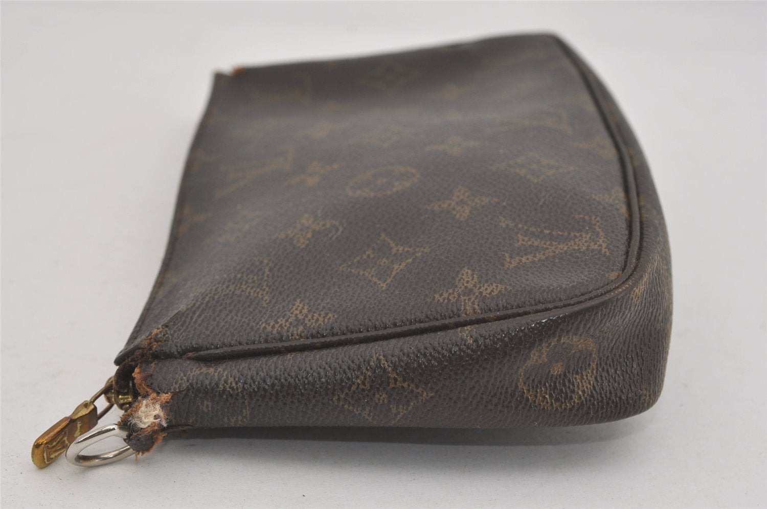 Authentic Louis Vuitton Monogram Pochette Accessoires Pouch M51980 LV 7952I