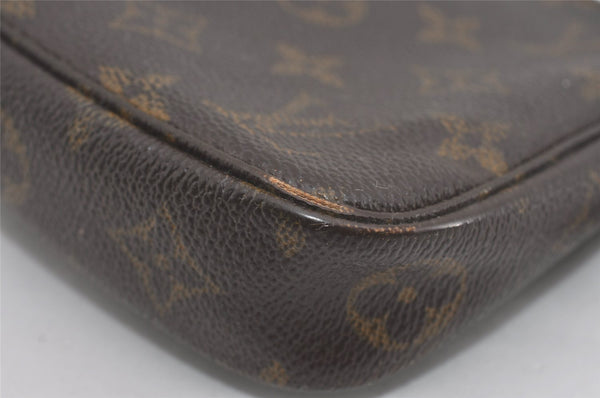 Authentic Louis Vuitton Monogram Pochette Accessoires Pouch M51980 LV 7952I