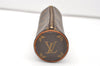 Authentic Louis Vuitton Monogram Trousse Ronde Pen Case Pouch M47630 Junk 7952J
