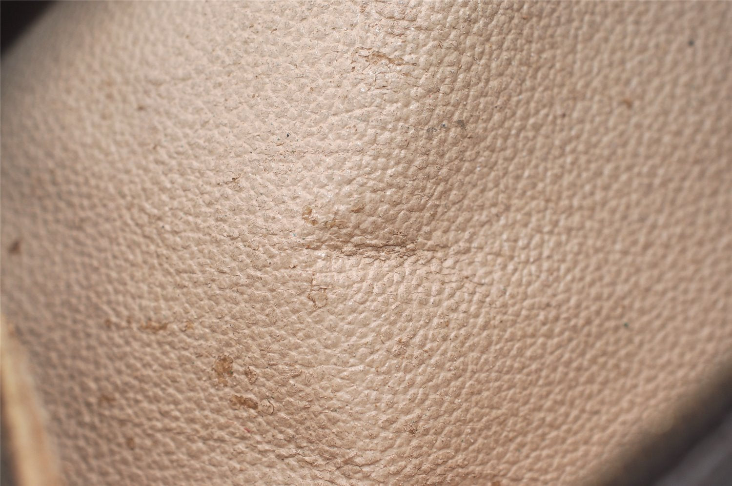 Authentic Louis Vuitton Monogram Trousse Ronde Pen Case Pouch M47630 Junk 7952J