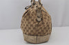Authentic GUCCI Sukey 2Way Shoulder Tote Bag GG Canvas Leather Brown 7953J