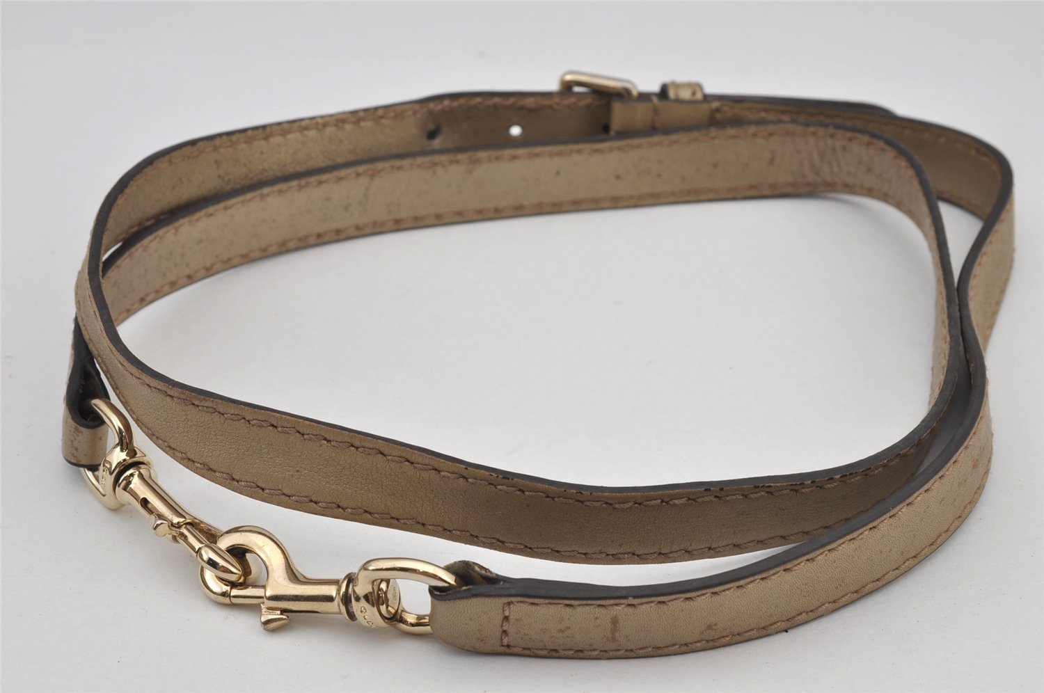 Authentic GUCCI Sukey 2Way Shoulder Tote Bag GG Canvas Leather Brown 7953J