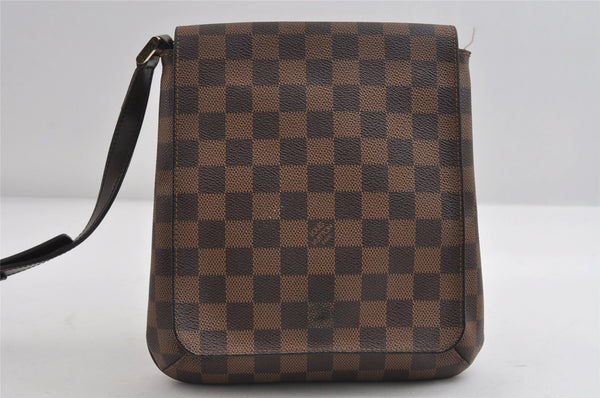 Auth Louis Vuitton Damier Musette Salsa Long Shoulder Bag N51300 LV Junk 7954I