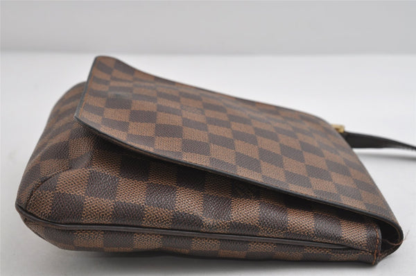 Auth Louis Vuitton Damier Musette Salsa Long Shoulder Bag N51300 LV Junk 7954I