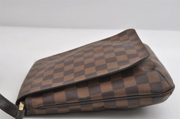 Auth Louis Vuitton Damier Musette Salsa Long Shoulder Bag N51300 LV Junk 7954I